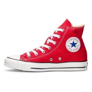 Red High Top Converse
